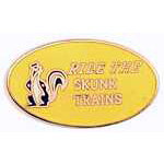  California Skunk Train Hat Pin