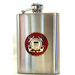  United States Coast Guard Hip Flasks