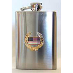  United States Flag Hip Flasks