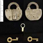  IHB - Indiana Harbor Belt - Lock / Key Adlake Lock and Key