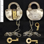  GTW - Grand Trunk Western - Lock 73 / Key Adlake Lock and Key