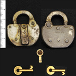  Omaha Railway - CSTPM and ORY Lock / Key (Remake) Lock and Key