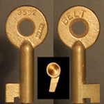  Belt Railway Company of Chicago Adlake 3592 Switch Key