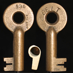  Belt Railway Company of Chicago Adlake 536 Switch Key