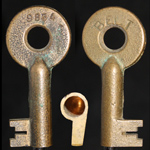  Belt Railway Company of Chicago Adlake 9854 Switch Key