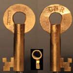  Canadian National Railway Slaymaker Switch Key