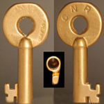  Canadian National Railway Adlake Switch Key