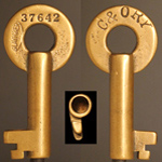  Chesapeake Ohio Railway - C and O - Slaymker 37642 Switch Key