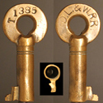  Delaware Lackawanna & Western Railroad Switch Key