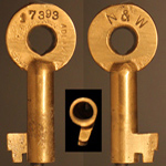  Nickle Plate Adlake Switch Key