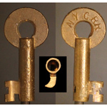  New York Central Railroad Remake Switch Key