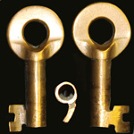  Wabash (worn) Switch Key