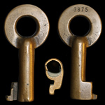  Worn Key - 3875 Switch Key