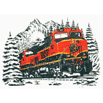Burlington Northern Santa Fe 982 Railroad Burlington Northern Santa Fe 982 Railroad