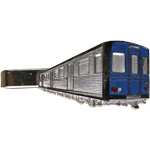  Subway Car Railroad