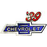'39 Chevrolet Year Pin Auto Hat Pin '39 Chevrolet Year Pin Auto Hat Pin