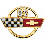  '87 Corvette Auto Hat Pin
