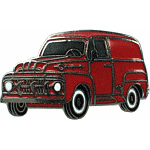  '52 Panel Truck Auto Hat Pin