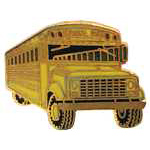  School Bus Auto Hat Pin