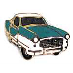  Metropolitan - turquoise Auto Hat Pin