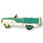  Metro Convert. Turquoise Auto Hat Pin