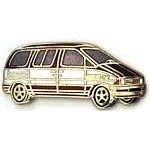  Mini Van Auto Hat Pin