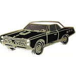  '67 GTO - Black Auto Hat Pin