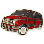  GMC Mini Van Auto Hat Pin