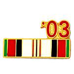  Afghanistan 2003 Mil Hat Pin