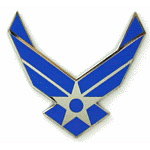  Air Force Mil Hat Pin