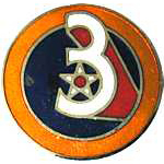 3rd Air Force Mil Hat Pin 3rd Air Force Mil Hat Pin