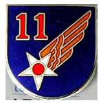 11th Air Force small Mil Hat Pin 11th Air Force small Mil Hat Pin