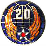 20th Air Force Mil Hat Pin 20th Air Force Mil Hat Pin