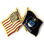  Air Force Flags Mil Hat Pin
