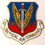 Tactical Air Command insignia Mil Hat Pin Tactical Air Command insignia Mil Hat Pin