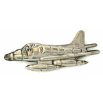  A-4 Mil Hat Pin