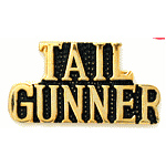 Tail Gunner script Mil Hat Pin Tail Gunner script Mil Hat Pin
