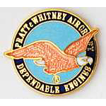 Pratt & Whitney insignia Mil Hat Pin Pratt & Whitney insignia Mil Hat Pin