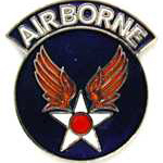  AF Airborne Mil Hat Pin