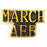 March AFB Mil Hat Pin March AFB Mil Hat Pin