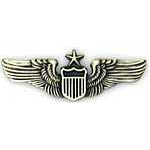 Senior Pilot wings Mil Hat Pin Senior Pilot wings Mil Hat Pin
