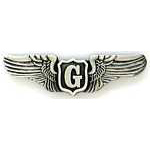 Glider Pilot wings Mil Hat Pin Glider Pilot wings Mil Hat Pin