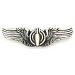  Bombardier wings Mil Hat Pin