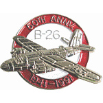 B-26 50th Anniversary 1991 Mil Hat Pin