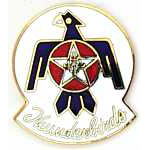 Thunderbirds insignia Mil Hat Pin Thunderbirds insignia Mil Hat Pin