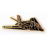  F-117 Mil Hat Pin