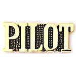 Pilot script Mil Hat Pin Pilot script Mil Hat Pin