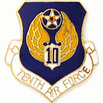 10th Air Force Mil Hat Pin 10th Air Force Mil Hat Pin