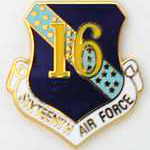 16th Air Force Mil Hat Pin 16th Air Force Mil Hat Pin