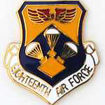 18th Air Force Mil Hat Pin 18th Air Force Mil Hat Pin